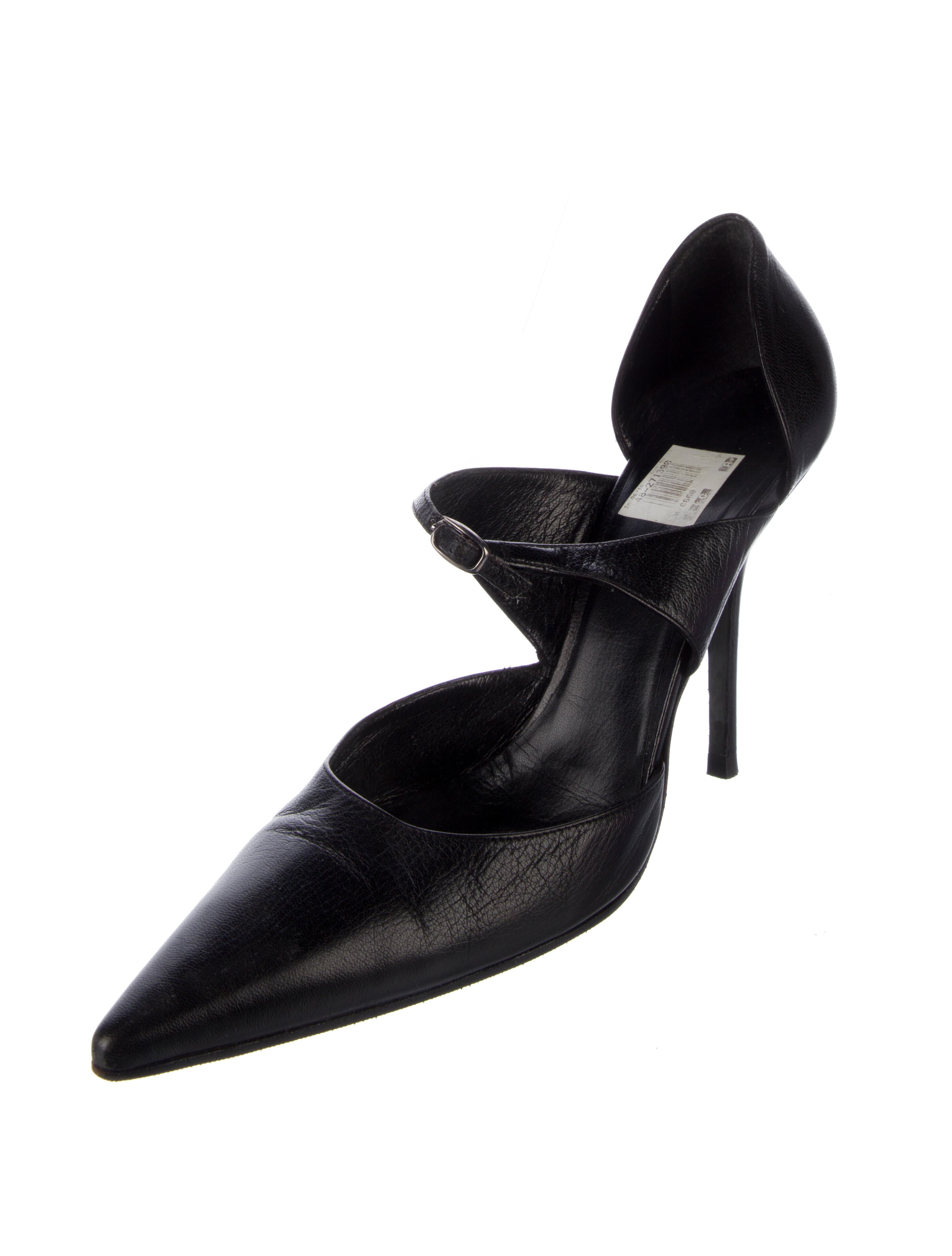 Balenciaga Leather Mules